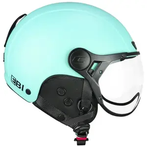 CGM Ebi Casque Ski Adulte Unisexe, Bleu Ciel Mat, XXXS (49-50cm) pas cher