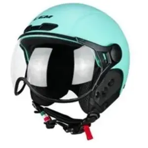 CGM Ebi Casque Ski Adulte Unisexe, Bleu Ciel Mat, S (55-56cm)