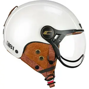 CGM EBI Casque de ski unisexe adulte, blanc nacré, M (57-58cm)