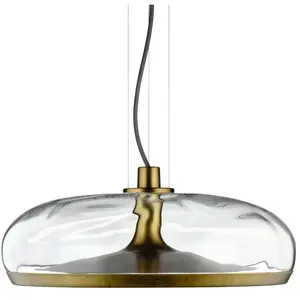 LEUCOS lampe à suspension AURELIA S 45 (3000K, effet d'eau transparent...Vendu parmyareadesign