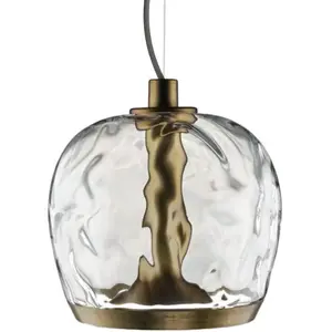 LEUCOS lampe à suspension AURELIA BOLD S 22 (2700K, effet d'eau transp...