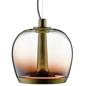 LEUCOS lampe à suspension AURELIA BOLD S 22 (2700K, shaded burgundy et...Vendu parmyareadesign