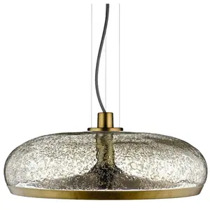 LEUCOS lampe à suspension AURELIA S 45 (3000K, transparent Pulegoso et...Vendu parmyareadesign