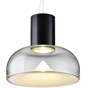 LEUCOS lampe à suspension AELLA S 30 L (2700K, transparent et blanc, b... pas cher