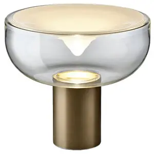 LEUCOS lampe de table AELLA T 54 (3000K, transparent et blanc, base br...Vendu parmyareadesign
