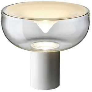 LEUCOS lampe de table AELLA T 45 (2700K, transparent et blanc, base bl...Vendu parmyareadesign