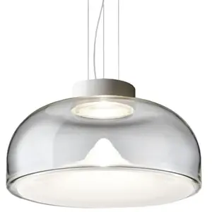 LEUCOS lampe à suspension AELLA S 54 (2700K, transparent et blanc, bas...Vendu parmyareadesign