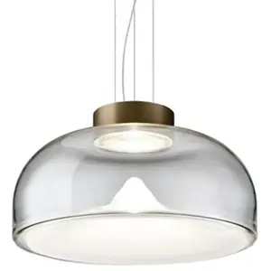 LEUCOS lampe à suspension AELLA S 54 (3000K, transparent et blanc, bas...Vendu parmyareadesign