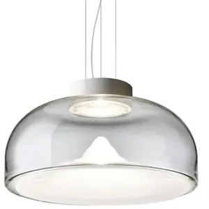 LEUCOS lampe à suspension AELLA S 45 (2700K, transparent et blanc, bas...Vendu parmyareadesign