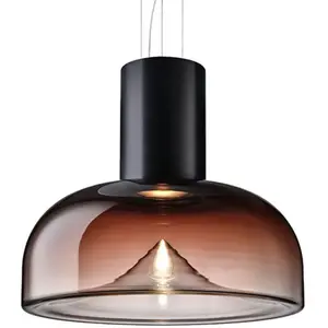 LEUCOS lampe à suspension AELLA S 54 L (3000K, shaded burgundy, base n...Vendu parmyareadesign