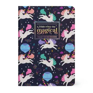 Legami Cahier 9 x 13,5 cm Ligné Licorne