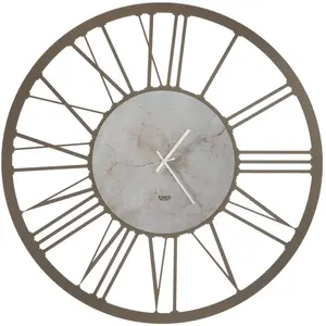 ARTI E MESTIERI horloge murale BIG 140 (Bronze - Métal verni) pas cher