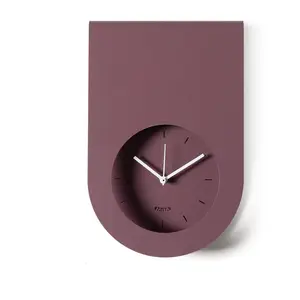 ARTI E MESTIERI horloge murale LEMBO (Violet amyste - Métal verni) pas cher