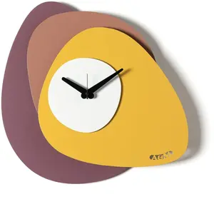ARTI E MESTIERI horloge murale GREASE (Viola ametista / mocha mouse / ... pas cher