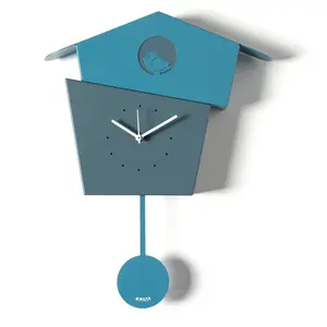 ARTI E MESTIERI horloge murale à pendule PICCHIARELLO (Blu oltremare /... pas cher