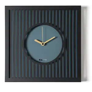ARTI E MESTIERI horloge murale TIFFANY PICCOLO (Noir / Pole - Métal ve... pas cher