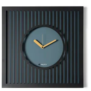 ARTI E MESTIERI horloge murale TIFFANY GRANDE (Noir / Pole - Métal ver...