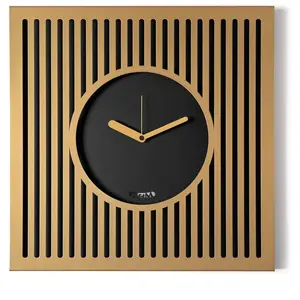 ARTI E MESTIERI horloge murale TIFFANY GRANDE (Oro laccato / nero - Mé... pas cher