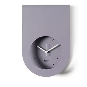 ARTI E MESTIERI horloge murale LEMBO (Glicine - Métal verni) pas cher