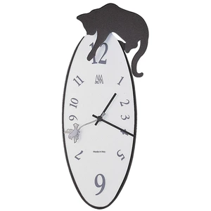 ARTI E MESTIERI horloge murale TOMMY (Noir - Métal et verre)Vendu parmyareadesign