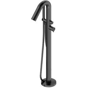 Ritmonio DOT316 Round Mitigeur de baignoire sur pied, en acier inoxyda...