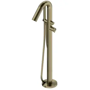 Ritmonio DOT316 Round Mitigeur de baignoire sur pied, en acier inoxyda...