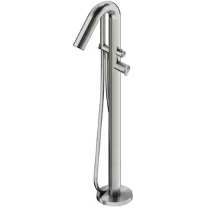 Ritmonio DOT316 Round Mitigeur de baignoire sur pied, en acier inoxyda...
