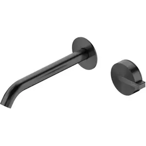 Ritmonio DOT316 Round Mitigeur mural de lavabo en acier inoxydable, PR... pas cher