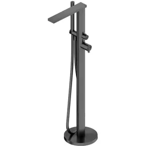 Ritmonio DOT316 Mitigeur de baignoire sur pied, en acier inoxydable, P...