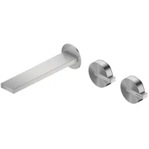 Ritmonio DOT316 Mélangeur mural de lavabo en acier inoxydable, PR50AK2... pas cher