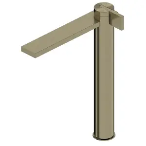 Ritmonio DOT316 Mitigeur de lavabo en acier inoxydable, bec haut, PR50...