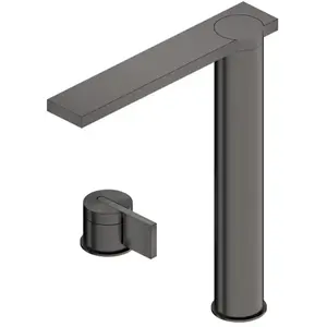 Ritmonio DOT316 Mitigeur de lavabo à 2 trous en acier inoxydable, PR50... pas cher