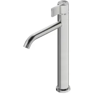 Ritmonio DOT316 Round Mitigeur de lavabo en acier inoxydable, bec haut... pas cher