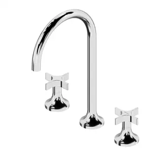 Ritmonio Diametro35 Cross Mélangeur de lavabo à 3 trous, PR53AE202CRL, pas cher