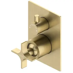 Ritmonio Diametro35 Cross Mitigeur monocommande pour 2 à 3 sorties, PR53GC111CHX, pas cher