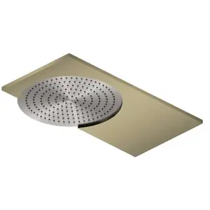Ritmonio DOT316 | DOT 316 Round Ciel de pluie en acier inoxydable, avec 2 jets, 75A023ICX,Vendu parreuter