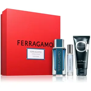 Ferragamo Intense Leather Set coffret cadeau pour homme pas cher