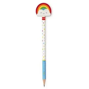 Legami - Crayon Avec Gomme - Arc-en-ciel pas cher