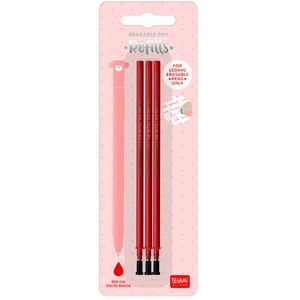LEGAMI REFILL ERASABLE PEN-RED-PACK 3 PCS pas cher