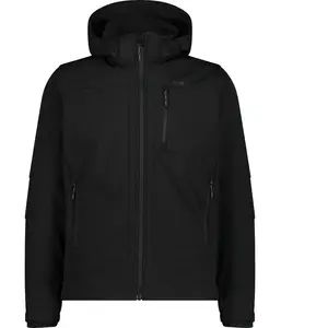 Comparateur de prix : CMP - Jacket Zip Hood Softshell - Veste softshell taille 48, noir