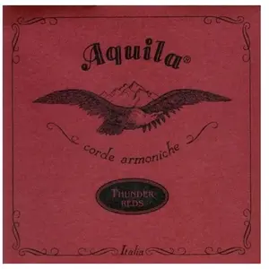 Comparateur de prix : Aquila 91U Thunder Reds - jeu de cordes Ukulélé Basse