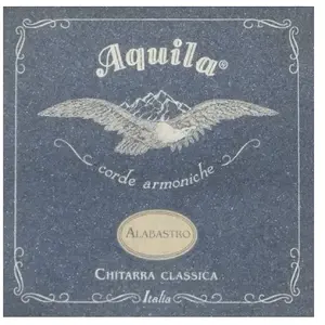 Aquila 20C Alabastro Superior Tirant Fort Cordes guitares classiques