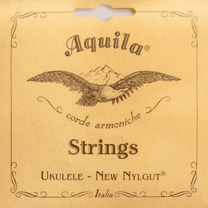 Aquila Newnylgut Jeu Ukulélé Ténor, GCEA, Sol 3ème Rouge