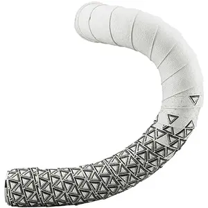 Comparateur de prix : Deda Elementi Ruban de guidon de vélo LOOP PU+EVA Blanc/Noir avec bouchons - 96g