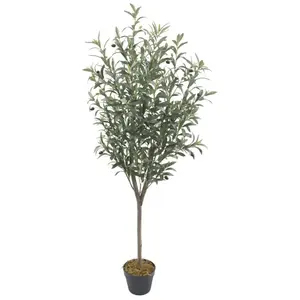 Plante artificielle Olivier en pot, H 150 cm pas cher