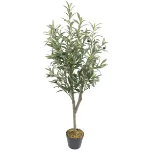 Plante artificielle Olivier en pot, H 120 cm pas cher