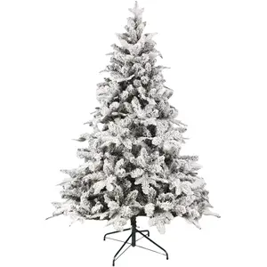 Comparateur de prix : Rebecca Mobili Sapin de Noël enneigé, 210 cm avec 1791 branches