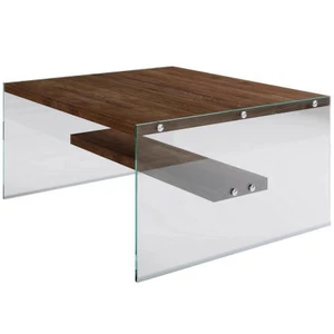 Comparateur de prix : Dmora Table basse en bois beige 75x75 h40 cm