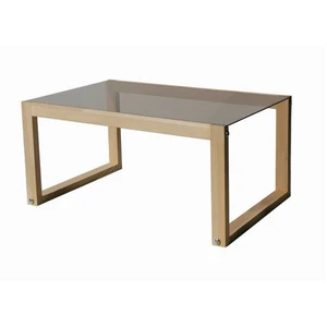 Table basse Dmanicon - Dmora - Bois massif - Chêne 85x57h40 cm pas cher