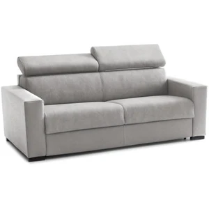 Talamo Italia Canapé lit 3 places en tissu gris 220x95 cm